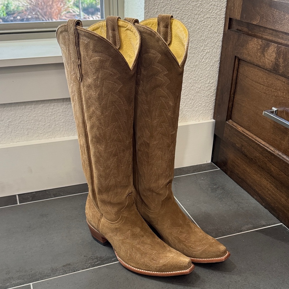 Brown Suede JRC and Sons Boots